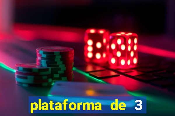 plataforma de 3 reais pg